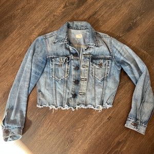 Cropped Jean Jacket